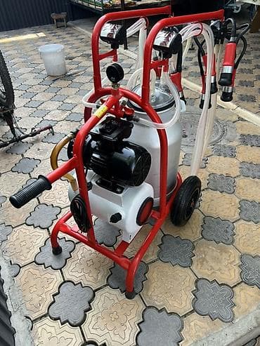 Доильный аппарат на тележке, двухпостовой Описание: - Передвижной — 5