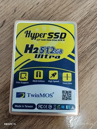 m2 sata: Накопитель для ПК, TWINMOS, SSD, 512 ГБ, 2.5", Для ПК — 1