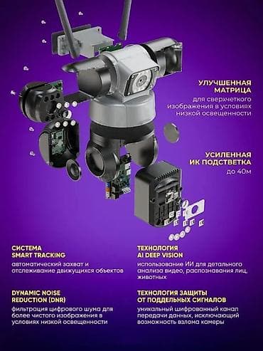 vision pro: Уличная Wi‑Fi камера видеонаблюдения V380 Pro (UltraHD) - Три камеры — 4
