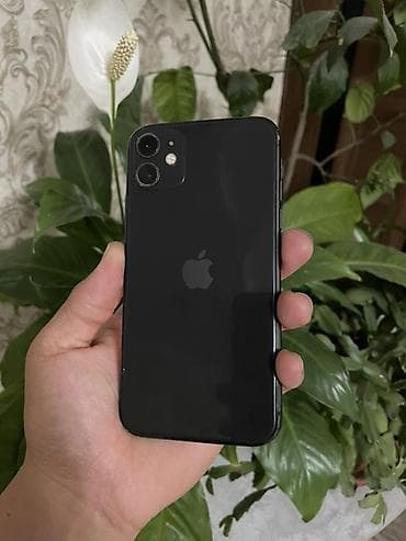 aphone 7: IPhone 11, Б/у, 256 ГБ, Черный, Чехол, 85 % — 2