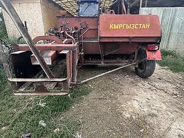 Транспорт: Пресс-подборщик тюковый «Кыргызстан» - Тип: прицепной тюковый — 3