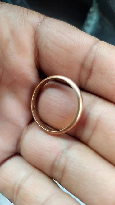 продажа обручальных колец: Кольцо, Обручальное, Унисекс, Без вставки, Б/у — 1
