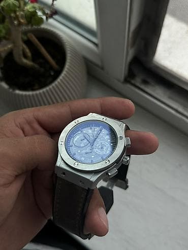 ray ben: Часы Hublot Big Bang (Geneve), мужские - Корпус: стальной, фирменные — 3