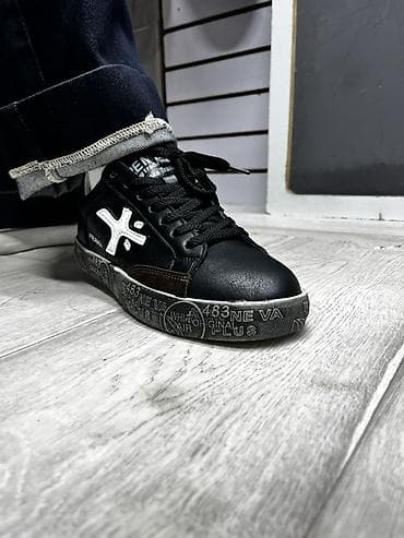 premiata оригинал: Кроссовки Premiata (женские/уни) - Дизайн: контрастные модели в двух — 5