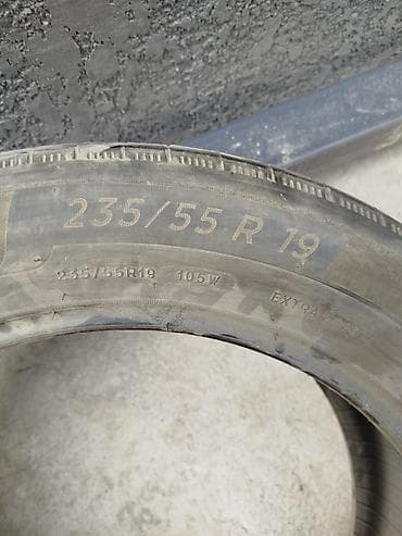 Шины 235 / 55 / R 19, Лето, Пара, Легковые, Michelin