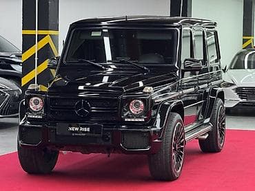 black edition: Mercedes-Benz G-Class: 2014 г., Внедорожник — 2