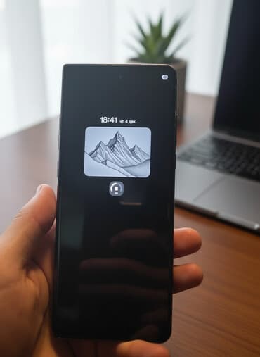 Samsung Galaxy Fold 5G, Б/у, 512 ГБ, цвет - Черный, 1 SIM