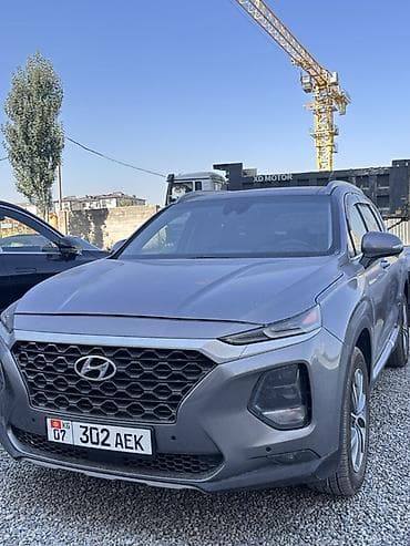hongqi ehs9: Hyundai Santa Fe: 2019 г., Кроссовер — 1