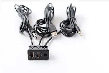 aux колонка: AUX,USB разъем для входа мультимедиа или зарядки и вывода на панель — 1