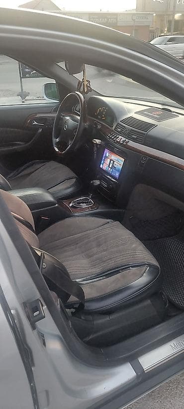 салон для машины: Mercedes-Benz S-Class: 2002 г., 3.2 л, Дизель, Седан — 5