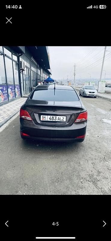 салон на жигули: Hyundai Solaris: 2016 г., 1.6 л, Механика, Бензин, Седан — 3