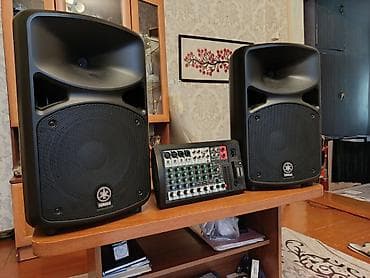 музыкальный центр купить бишкек: Продаю новый комплект Yamaha stagepas 600 bt — 1