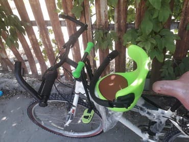 Велоаксессуары: Детское сиденье на велосипед велик Адрес Лебединовка пр.Победы 53 — 3