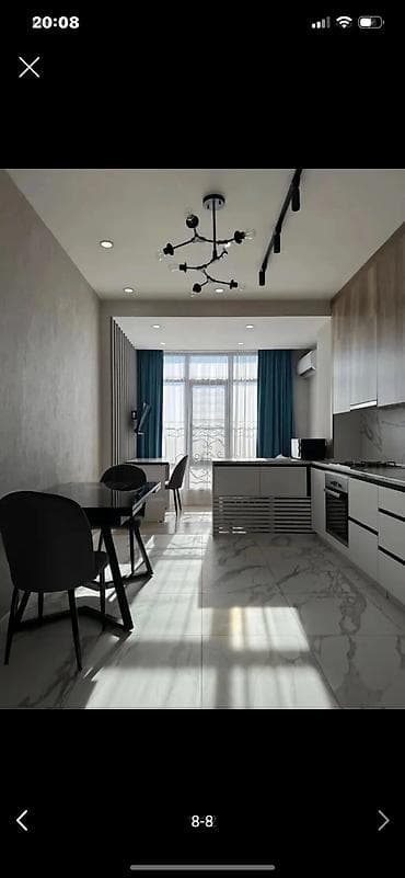 аеропорт манас: 2 комнаты, Люкс, элитка, Манаса/Боконбаева, Постельное белье, Кондиционер, Бронь — 2