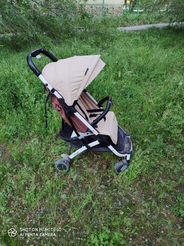 прогулочные коляски cam: Коляска, цвет - Коричневый, Б/у — 4