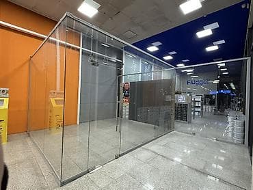 жумуш курулуш: Стеклянный торговый павильон/перегородка для внутрицентрового — 4