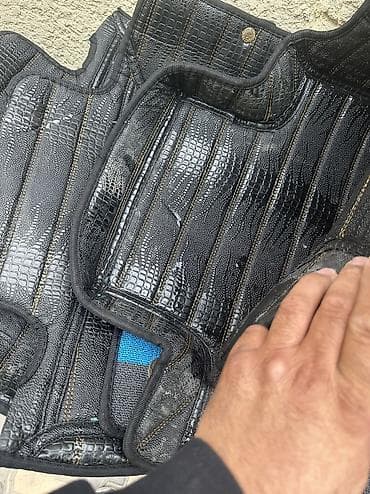 lexus e: 3D Экокожа Полики Для салона Lexus, цвет - Черный — 4