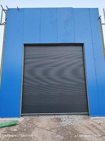 Секционные ворота Автоматические ворота - экономия места — полотно