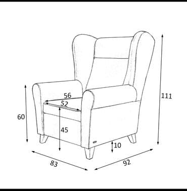 Шкафы: ❗️Новые два кресла. ‼️Приятный немаркий цвет, фактура ткани на ощупь — 4