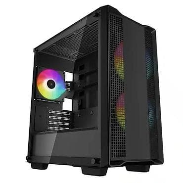 Корпус ПК, Новый, DeepCool, Micro-ATX, цвет - Черный