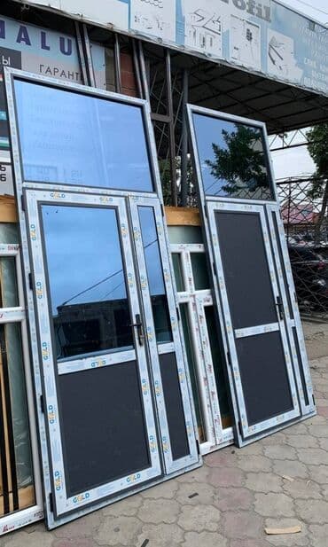 ешик дерезе: Буюртмага алюминий терезе, Терезе түрү: Витраждык, Акысыз орнотуу, Бөлүп төлөө жок — 10