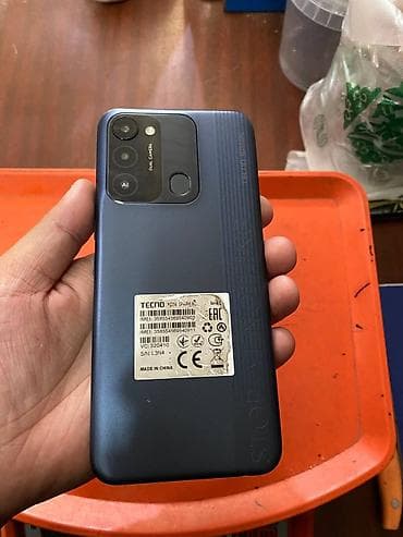 redmi 9c бу: Tecno Spark 8C, Б/у, 64 ГБ, цвет - Синий, 2 SIM — 2