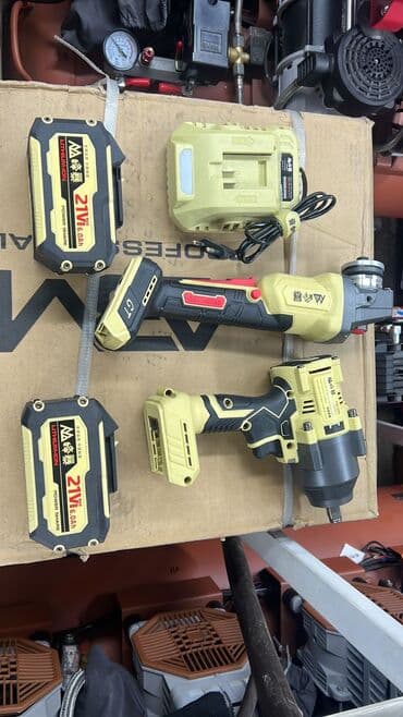 инструменты набор ключей: Аккумуляторный гайковерт, Новый, Самовывоз, Бесплатная доставка, Платная доставка — 4