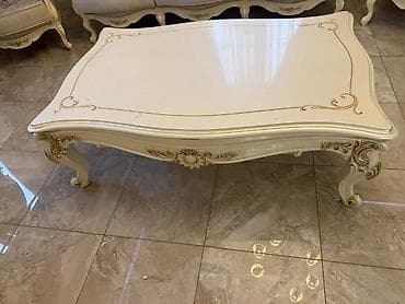 кресла ош: Журнальный стол в классическом стиле Производства Турция - Форма — 2