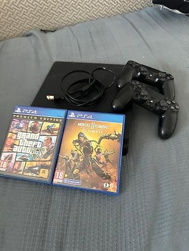 • Модель: PS4 Slim • Объём памяти: 1TB • Поддержка Full HD (1080p) •