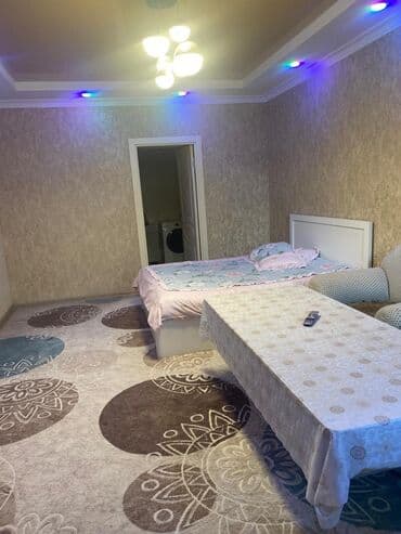 квартира берилет ош рынок: 1 бөлмө, Душ кабинасы, Жаздык, жууркан-төшөк каптары, Кондиционер — 9