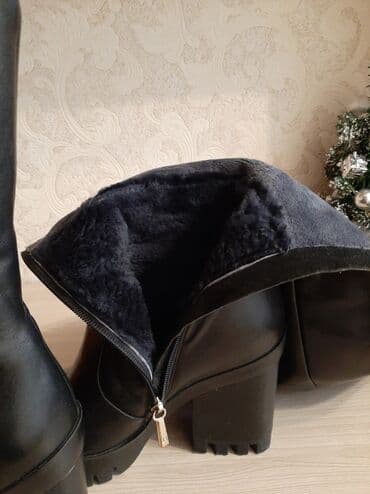 обувь для охоты: Сапоги, 37, Basconi, Б/у, цвет - Черный, Самовывоз — 8