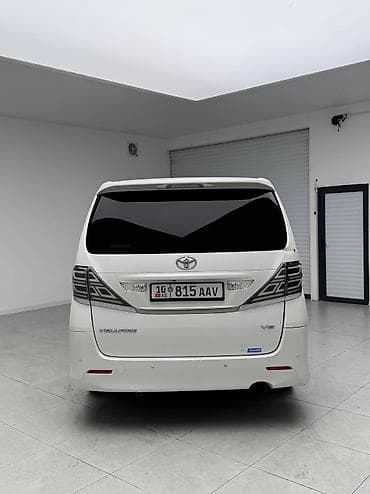 vellfire: Toyota Vellfire: 2009 г., 3.5 л, Автомат, Газ, Минивэн — 2
