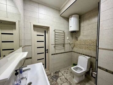 суточный квартира 2 комнатная бишкек: 2 комнаты, Агентство недвижимости, Без подселения, С мебелью частично — 3