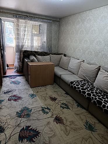 Квартиры: 1 комната, 33 м², Аламединский рынок / базар 3 этаж — 3