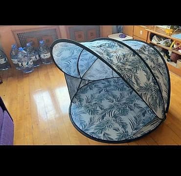 v beach: Складная пляжная/садовая палатка-полубалдахин с мгновенным — 2