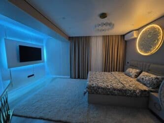 2 комнатные квартиры в бишкеке продажа: 2 комнаты, 55 м², Элитка, 11 этаж, Евроремонт — 6