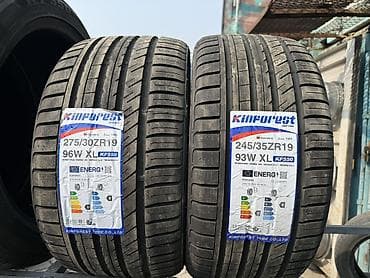rd 1: Летние шины Kinforest KF550 (UHP) - Размеры на фото: - 275/30 ZR19 — 1