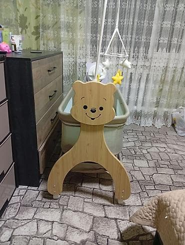 Люлька, Жаңы, Бешик, түсү - Саргыч боз — 2