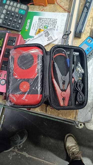 Аксессуары и тюнинг: Пуско-зарядное устройство (Jump Starter) HIGH-POWER в кейсе — 2