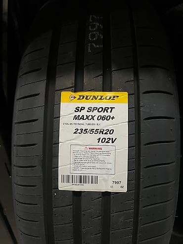 ф 90: Летняя японская шина. Фирма Dunlop made in Japan. Размер 235/55R20 — 1