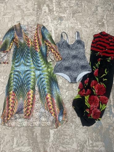 купальник балалум: 2шт накидки для пляжа и 1шт сплошной купальник Состояние отличное 👍 — 1