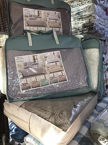 спальн: Стеганое покрывало велюровые на кровать (набор) двумя наволочками — 8