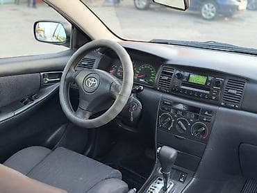 кондиционер продаю: Toyota Corolla: 2003 г., 1.6 л, Автомат, Бензин, Хэтчбэк — 6