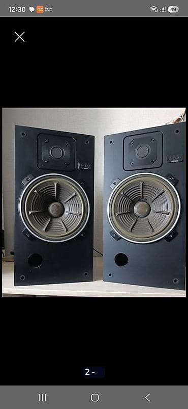 Акустическая система и CD-проигрыватель - Пара напольных/полочных at lalafo.kg Акустическая система и CD-проигрыватель - Пара напольных/полочных