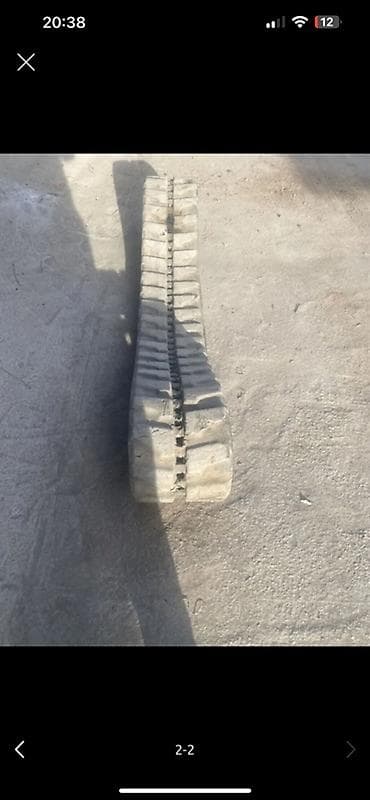 апарат для пенаблок: Резиновая гусеница для мини‑техники 
Размер 300х52.5x84 — 1