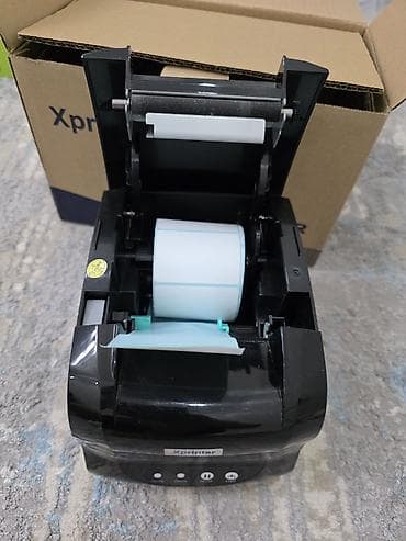 термопринтер: Термопринтер Xprinter (настольный) чёрный - Тип печати: термопечать — 2