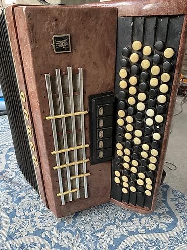 Пианино, фортепиано: Баян «Орфей» (кнопочный) - Тип: концертный кнопочный баян - Баян с — 8