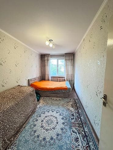 Квартиры: 3 комнаты, 58 м², Боконбаева/Уметалиева 104 серия, 3 этаж, Косметический ремонт — 2