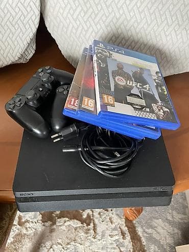 scull candy: Игровая консоль Sony PlayStation 4 Slim (PS4) на 1ТВ 2 джостика — 1