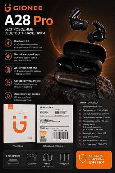 borofone be63: Запечатанный! Возврат: имеется, 24 часа Gionee A28 Pro — беспроводные — 1